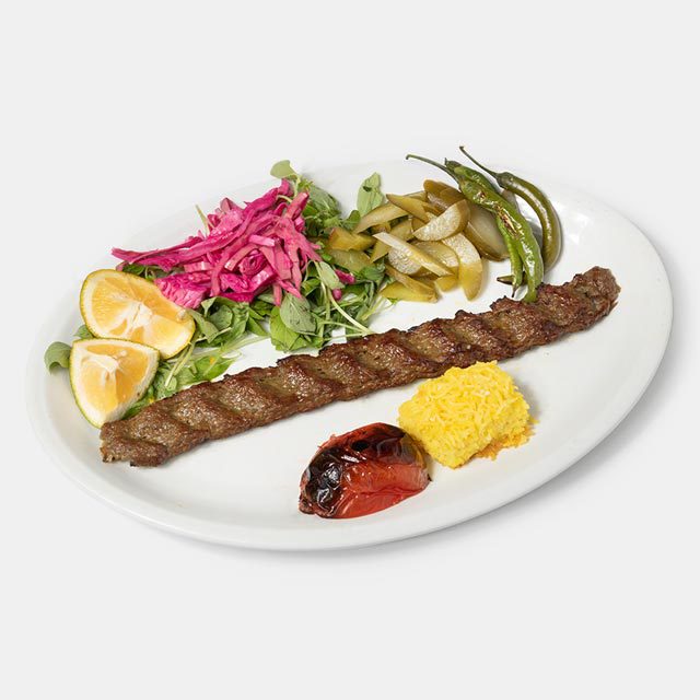 خوراک کباب کوبیده